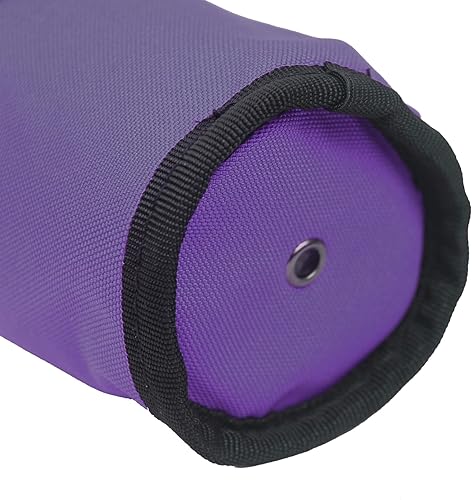 Miniatura 37 de KRATARC Carcaj de flechas traseras ligeras de doble uso, plegable, compacta, con sistema Molle para disparar al blanco Negro - Diámetro 4 pulgadas