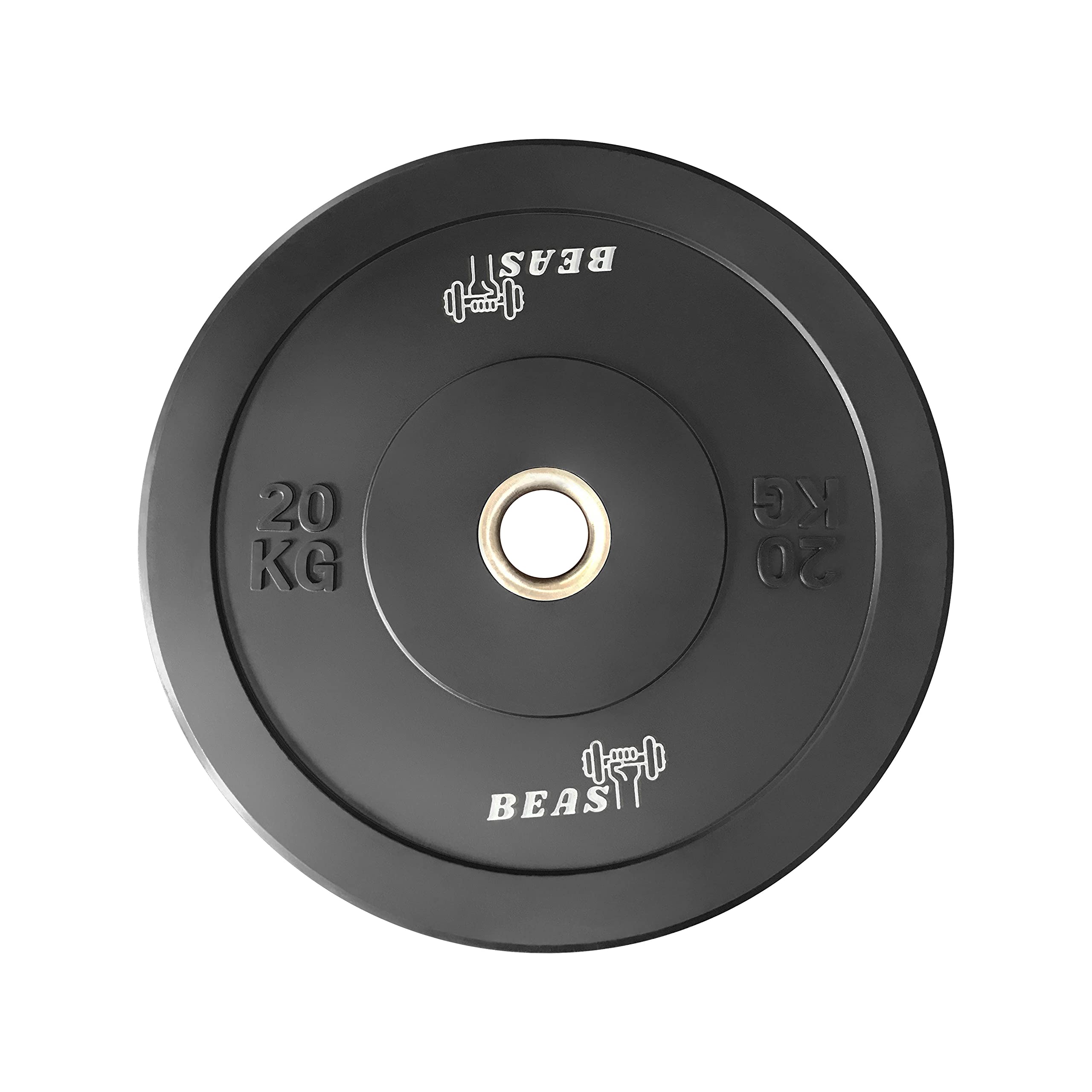 Buy Olympic Rubber Bumper Plates with stainless Steel insert for