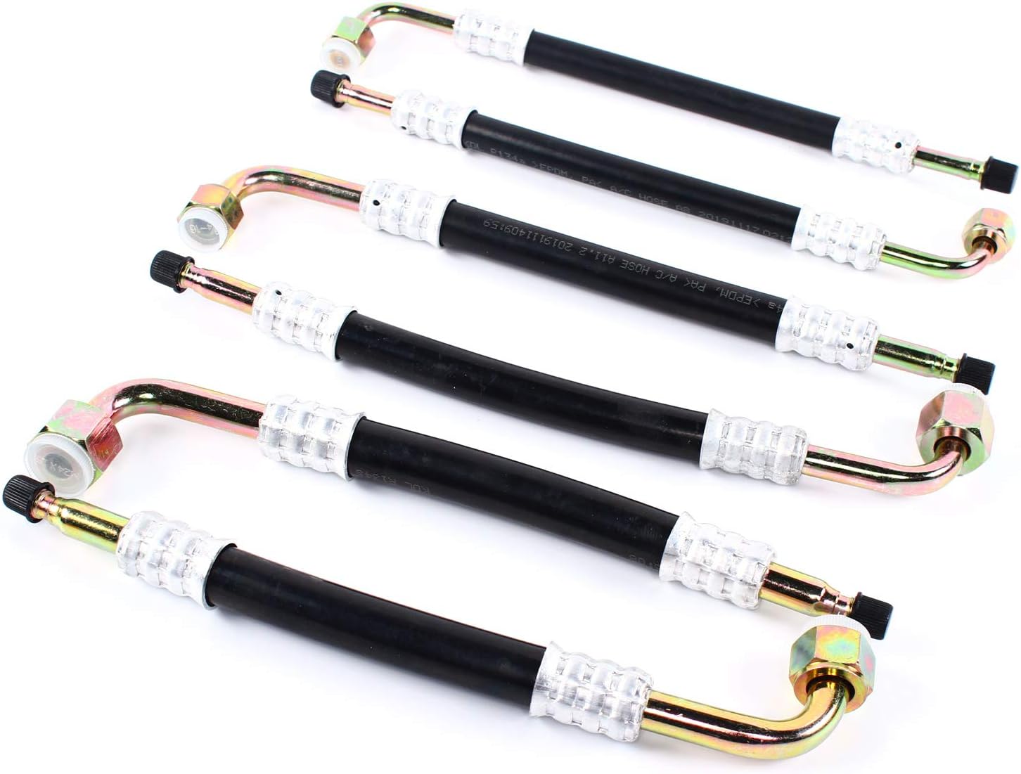 56PCS Universal Auto Air Conditioning Leak Detection and Repair Tools Car Truck A/C Detector Tester,Auto Flush Fitting Test Adapter Kit AC Compressor Repair Tool for Cars