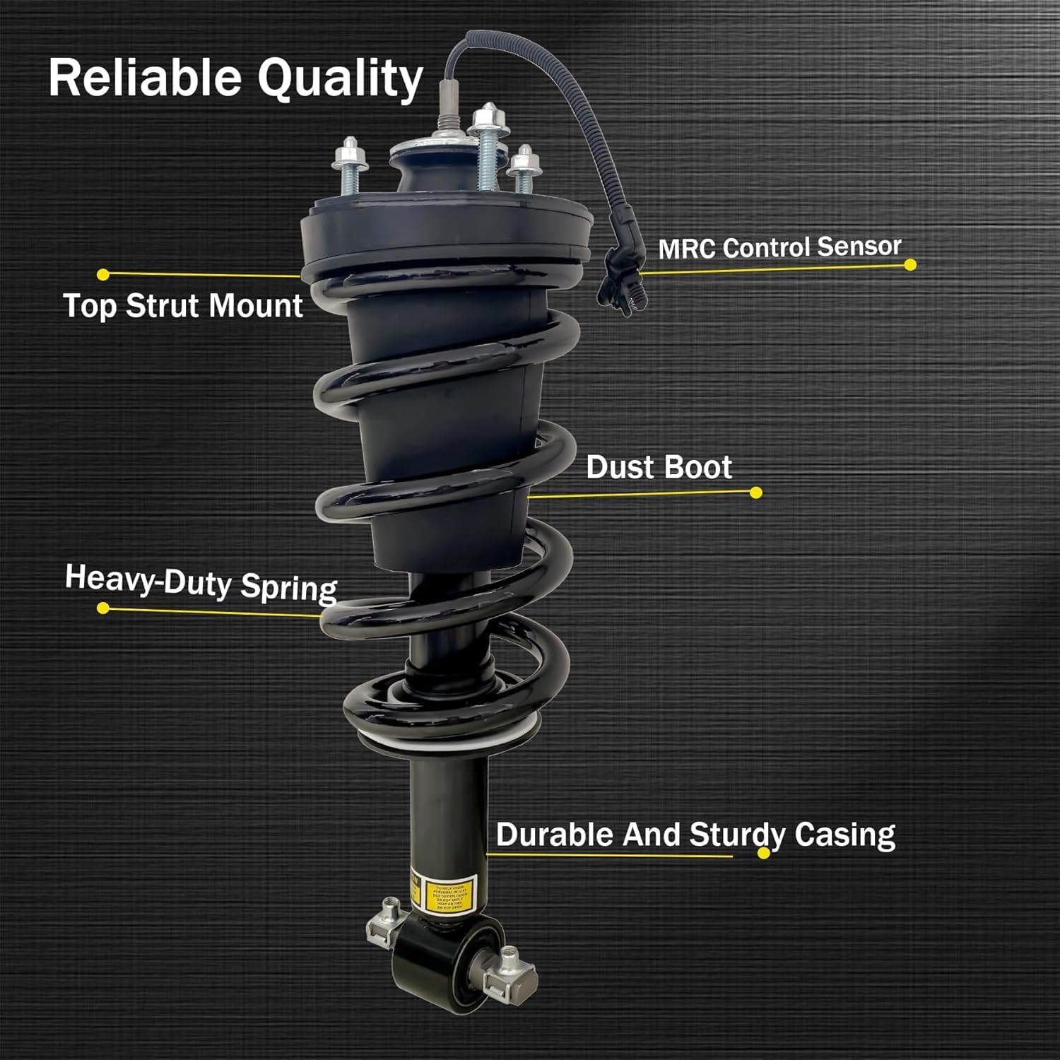 Front Shock Absorber Strut Assembly 84176631 580-1108 84977478 Gm Magnetic Suspension Compatible With 2015-2021 Escalade Chevy Tahoe Suburban Silverado GMC Sierra 1500 Yukon (XL) (2-Piece Set)