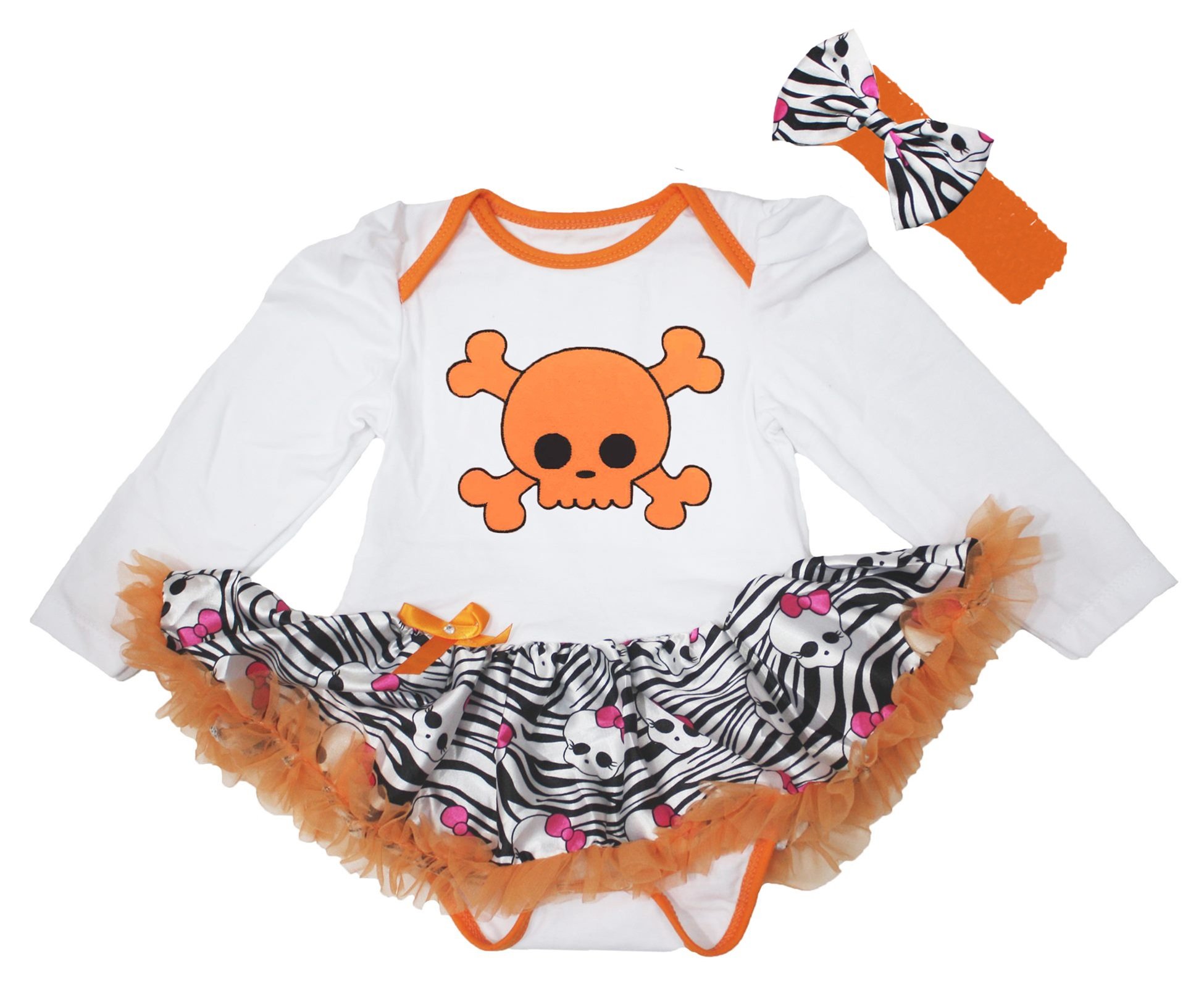 Robe body bébé fille blanc 2 mois pour les journées d'été - 2