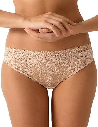 Empreinte Womens Melody Brief Panty, 13386, Caramel, M