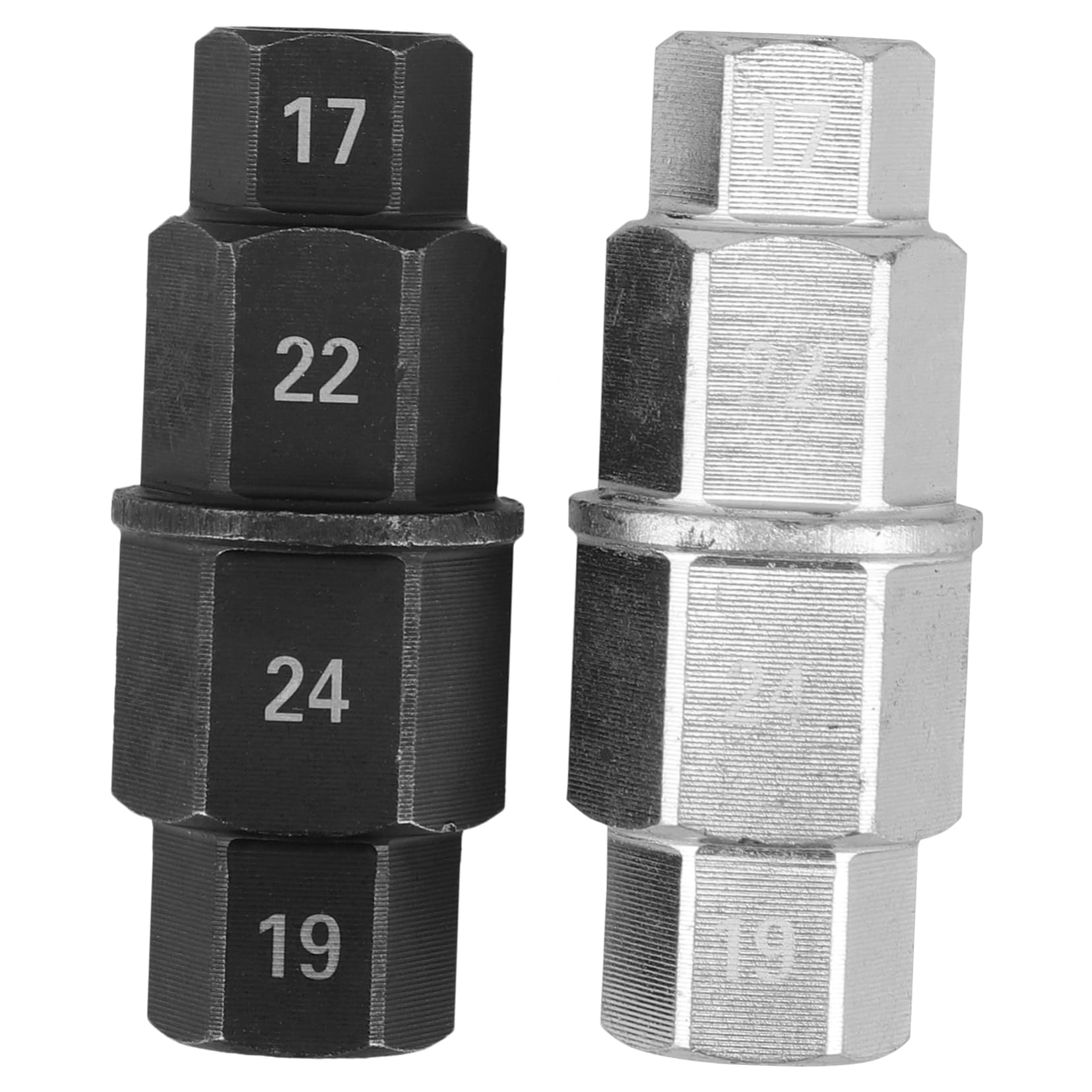 Outil de retrait essieu moto adaptateur douille hex 2 pièces pour axe roue avant