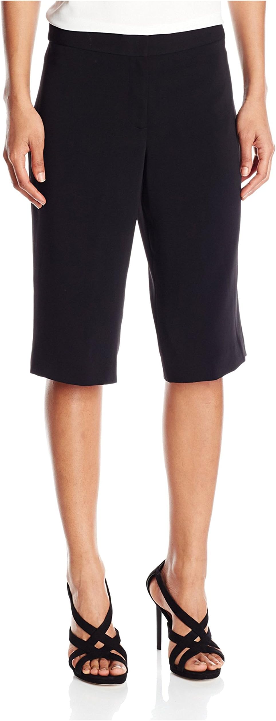 Jay Godfrey Women's Starr Bermuda Shorts, Black, 2 US