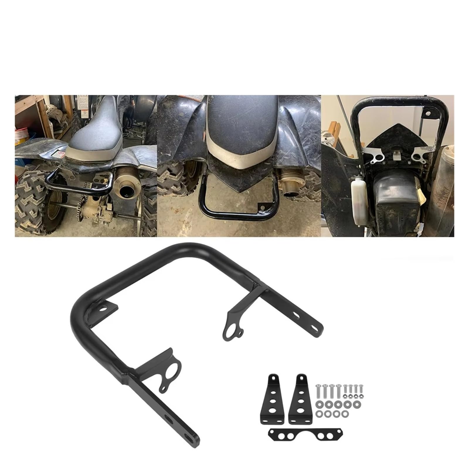 Für YFZ 450 Für YFZ450SE2 Für YFZ450SP Für YFZ450V 2004-2013 Fracht Schwanz Rack Racing Griff Halterung Hinten Stoßstange Haltegriff Motorrad Heckkotflügelträger