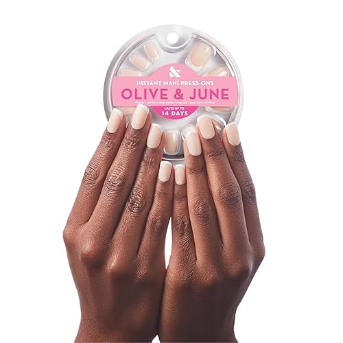 Olive & June Instant Mani Press-On Nails | (Glue) Medium,