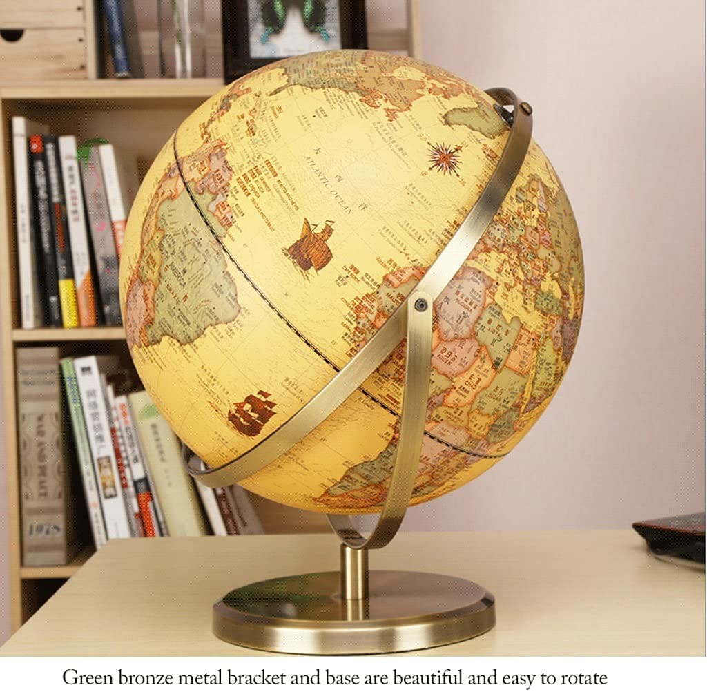 Globo terrestre, Con Supporto Globo Rotante A 720°(25cm)