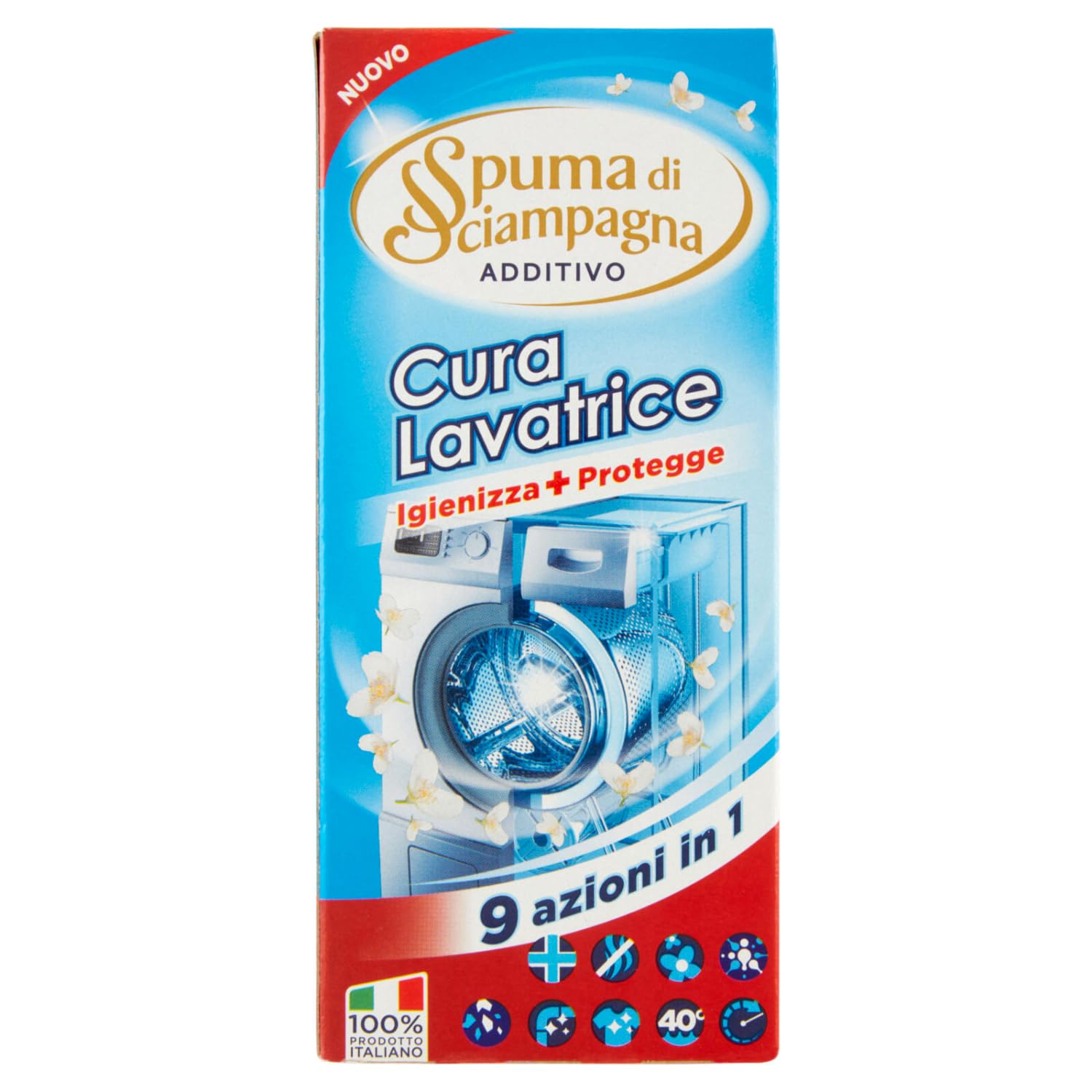 Trattamento cura lavatrice igienizzante interno – Formato 250 ml kit con Spugna Brandizzata SPESA & RISPARMIO Inclusa – Variazioni 4/8/12 Pezzi (8)