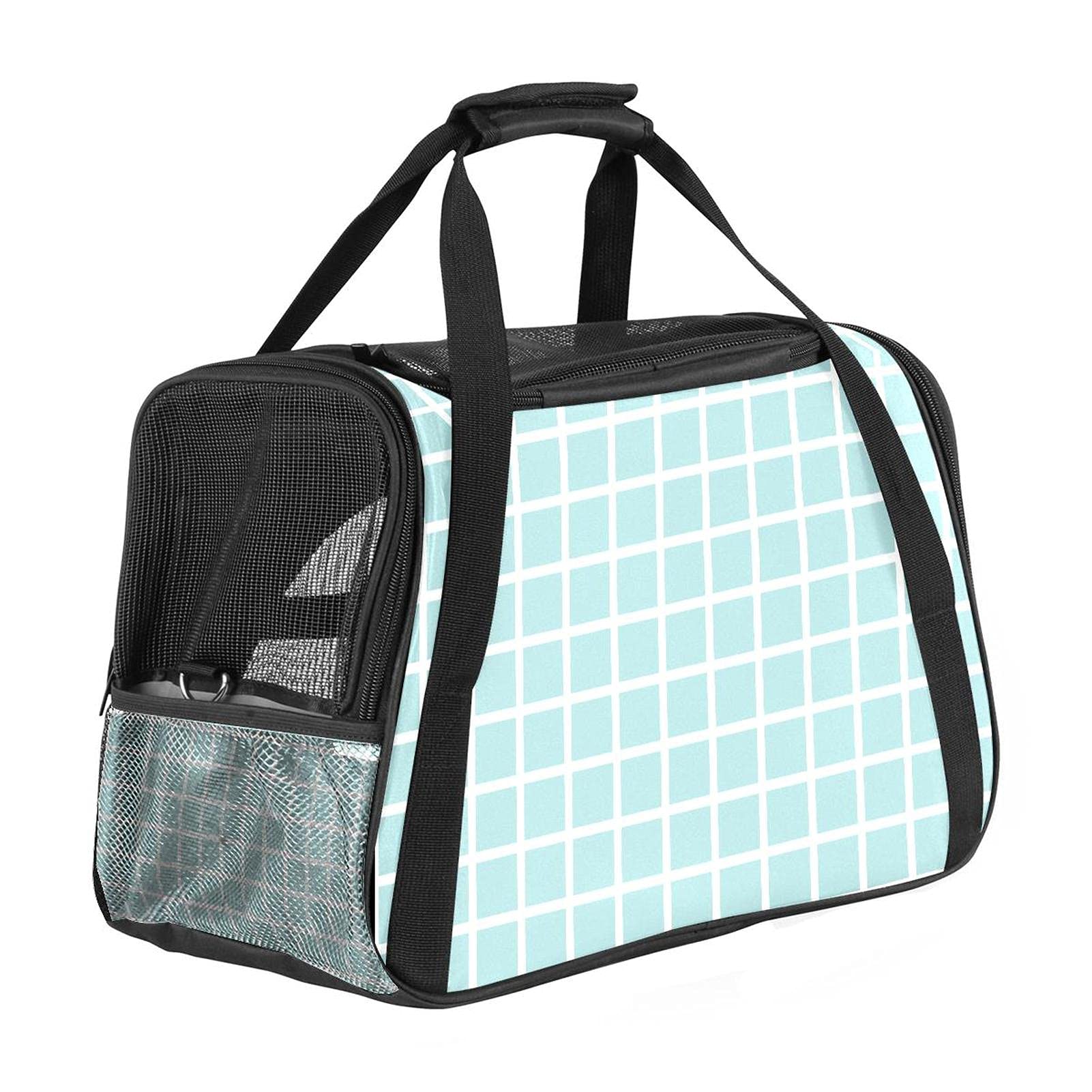 Bolsa portátil de viaje de cara suave para evitar el estrés animal