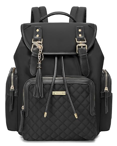 Terzini Bear Diaper Bag Backpack, Diaper Bags for Baby Boy Girl with USB Charging Port,Changing mat,Stroller Hooks