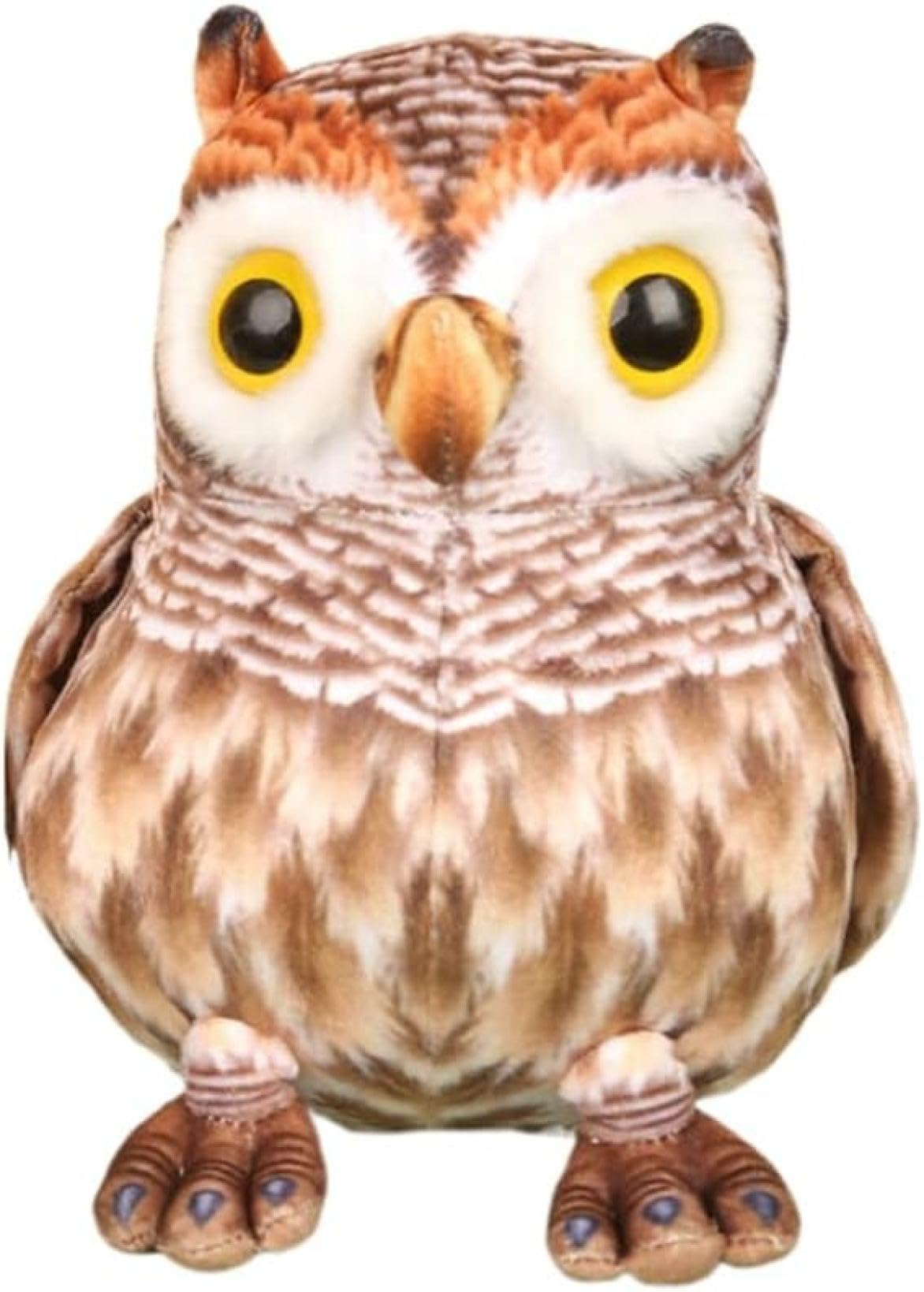 Amazon｜フクロウ ぬいぐるみ リアル ふくろう 抱き枕 本物そっくり