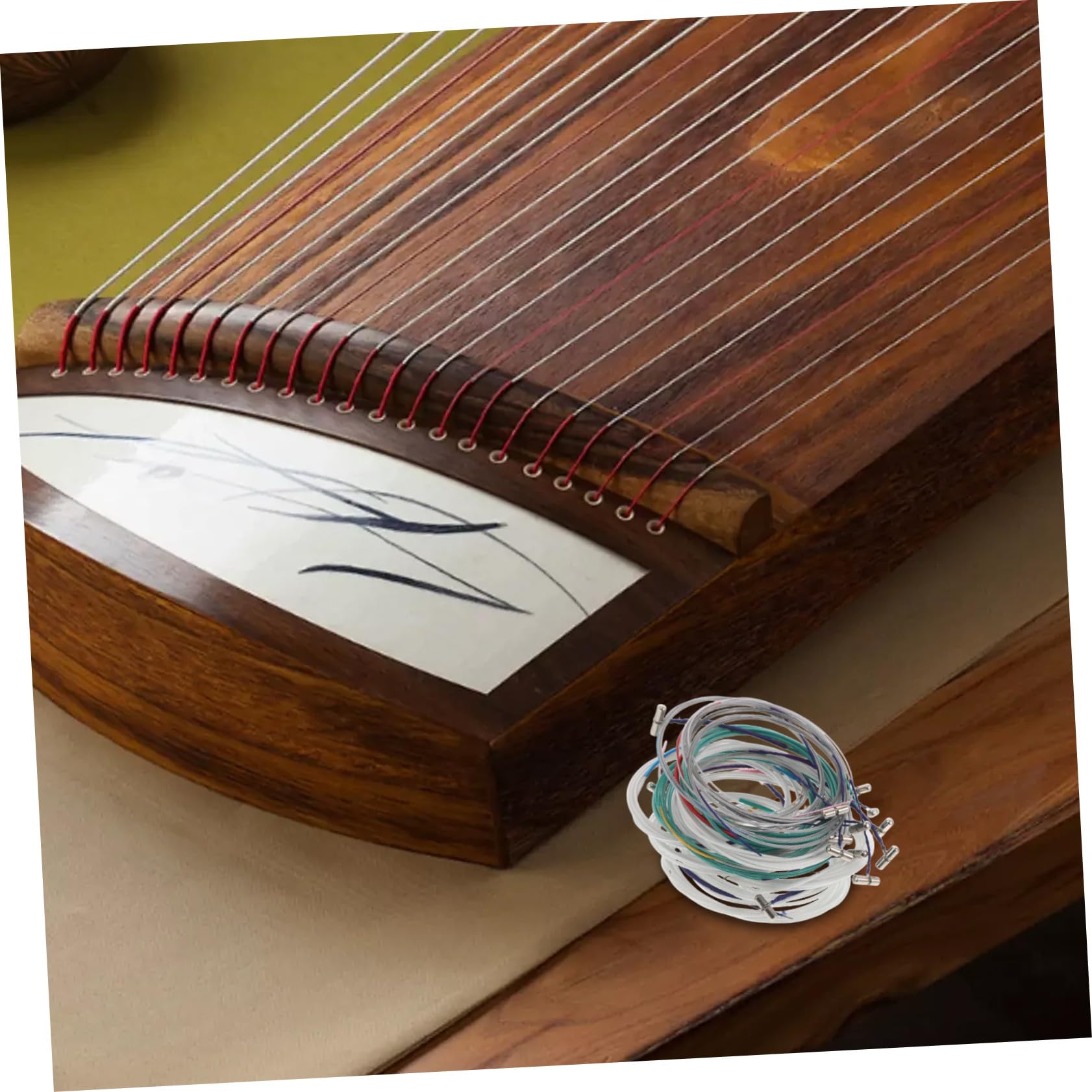 Cabilock 21 Pezzi Corde Guzheng Nylon Parti Ricambio Strumenti Musicali Cinese per Principianti Corde Zither per Pratica e Performance