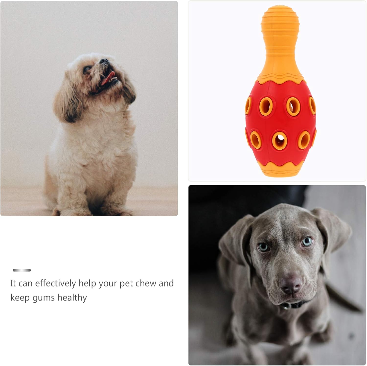 出色 Popetpop 犬 おもちゃ 犬噛むおもちゃ 犬用噛むおもちゃ 犬用おもちゃ 餌入れ 柔らかい 歯清潔 ペット咀嚼おもちゃかみ傷耐性ゴムきしみおもちゃおもちゃ遊び犬トリートボールおもちゃ Glm Co Il