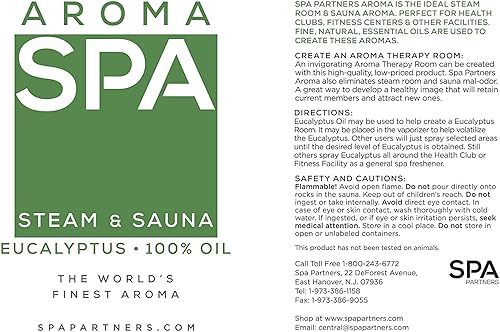 Aceite puro de eucalipto (Globulus) - 1/2 galón (64 oz)