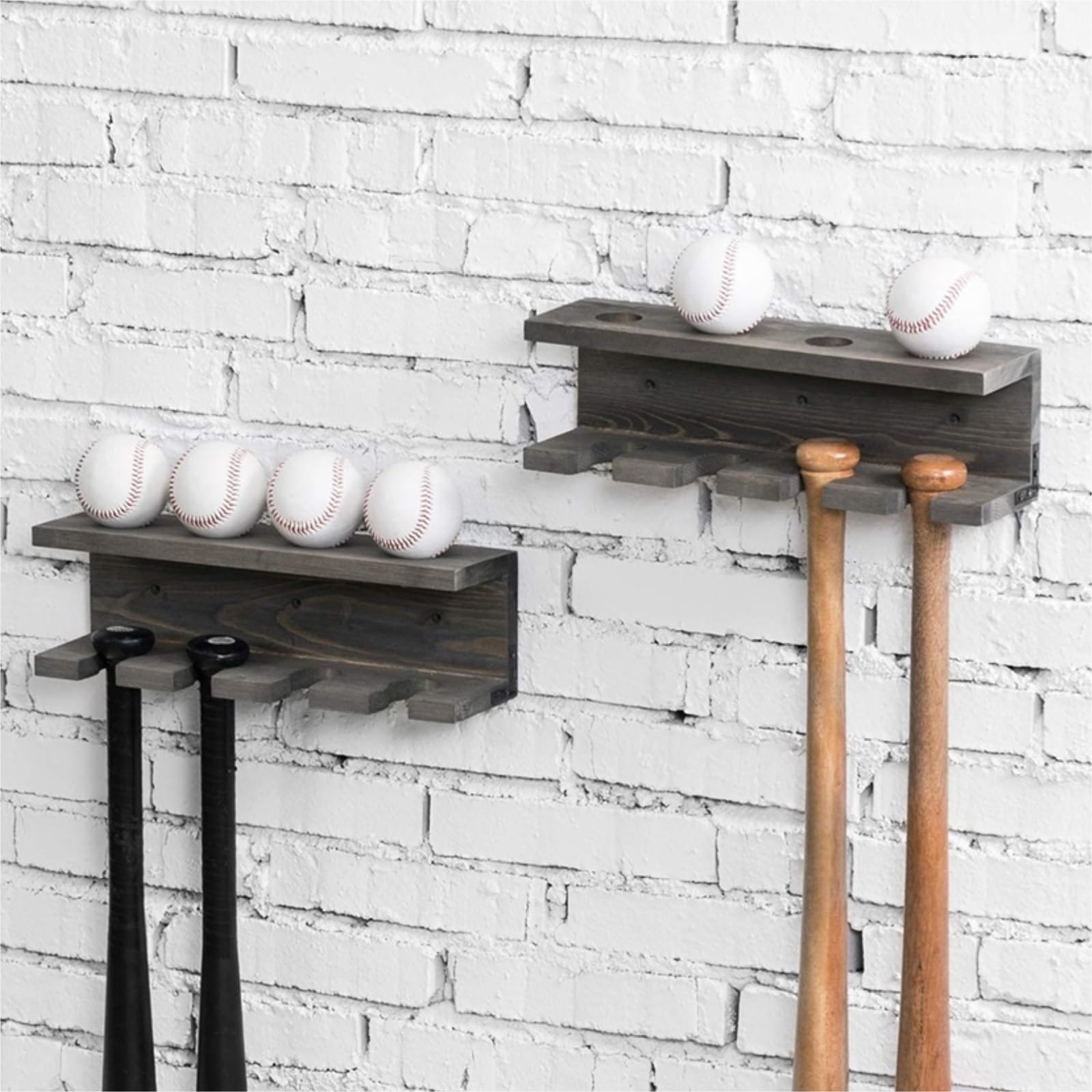 Aufbewahrung Ständer Holz Golf Club Halter Wand Halterung Aufhänger Organizer for Display Garage Golfschlager