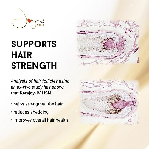 Miniatura 5 de Joyce Giraud Ultimate - Suplementos para fortalecer el cabello, suministro para 60 días, formulado científicamente para reducir la pérdida de