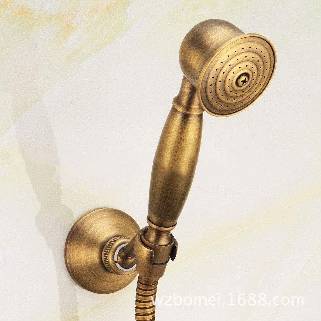 Baño Antiguo Cobre European Pastoral Wet Ducha de Agua Mixta (Color: A)