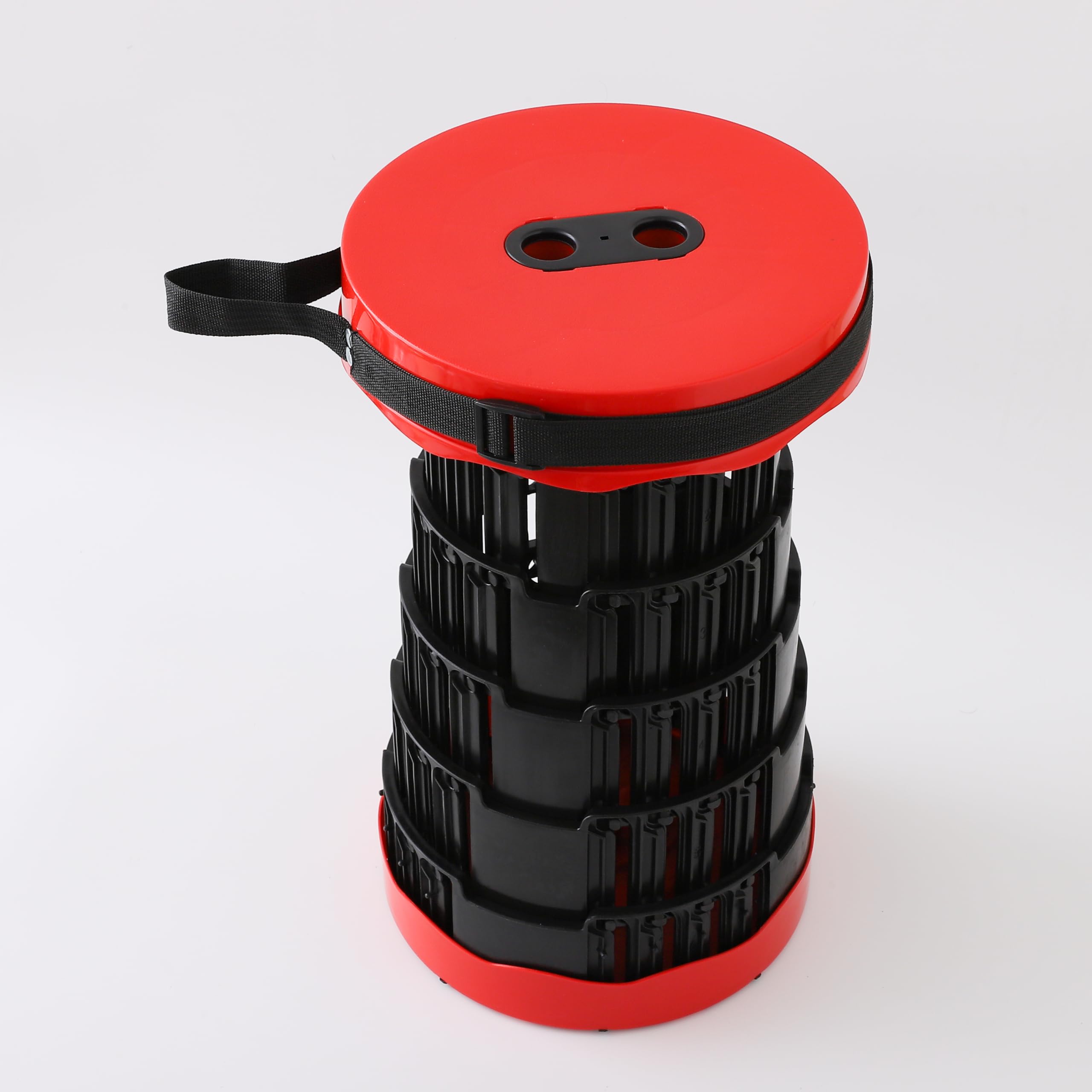 Kuber Industries Telescopic Stool | Collapsible Camping Stool | Foldable Stool for Adults | Stool for Outdoor-Fishing-Hiking-Gardening-Travel | Portable Stool | KXM-2311B | Red (B0D5BK87PF) Amazon Price History, Amazon Price Tracker