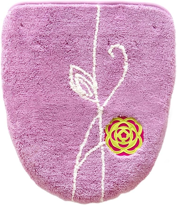 Oka Etof Toilet Lid Cover, Washing Long Type, Pink [Cleaning, Heating, Washlet, Washable, Stylish, Scandinavian