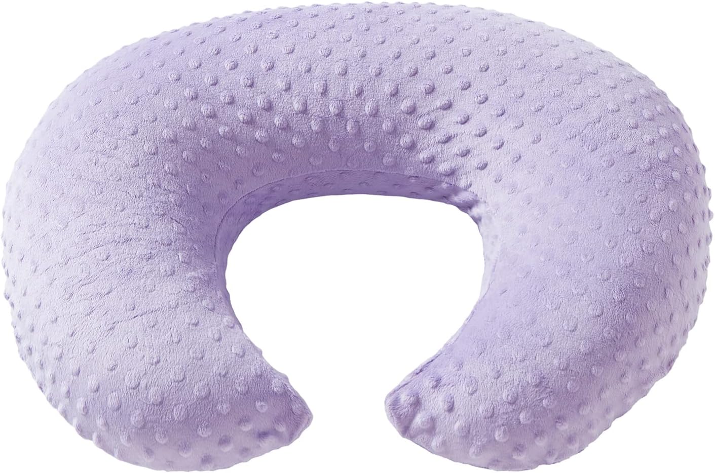 Nursing Pillow and Positioner Breastfeeding and Bottle Feeding, Propping Baby, Tummy Time, Sitting Support for Baby Boy Girl, with Removable Dots Cover (Lavender) Lavender 22 X 17.7 X 5.9 Inch image 3 of 8 B0B28YNQ9F