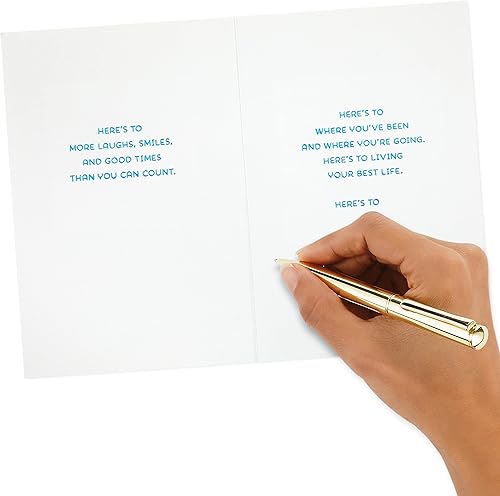 Vista 27 de Hallmark Tarjeta de cumpleaños de firma (Best Birthday Ever)