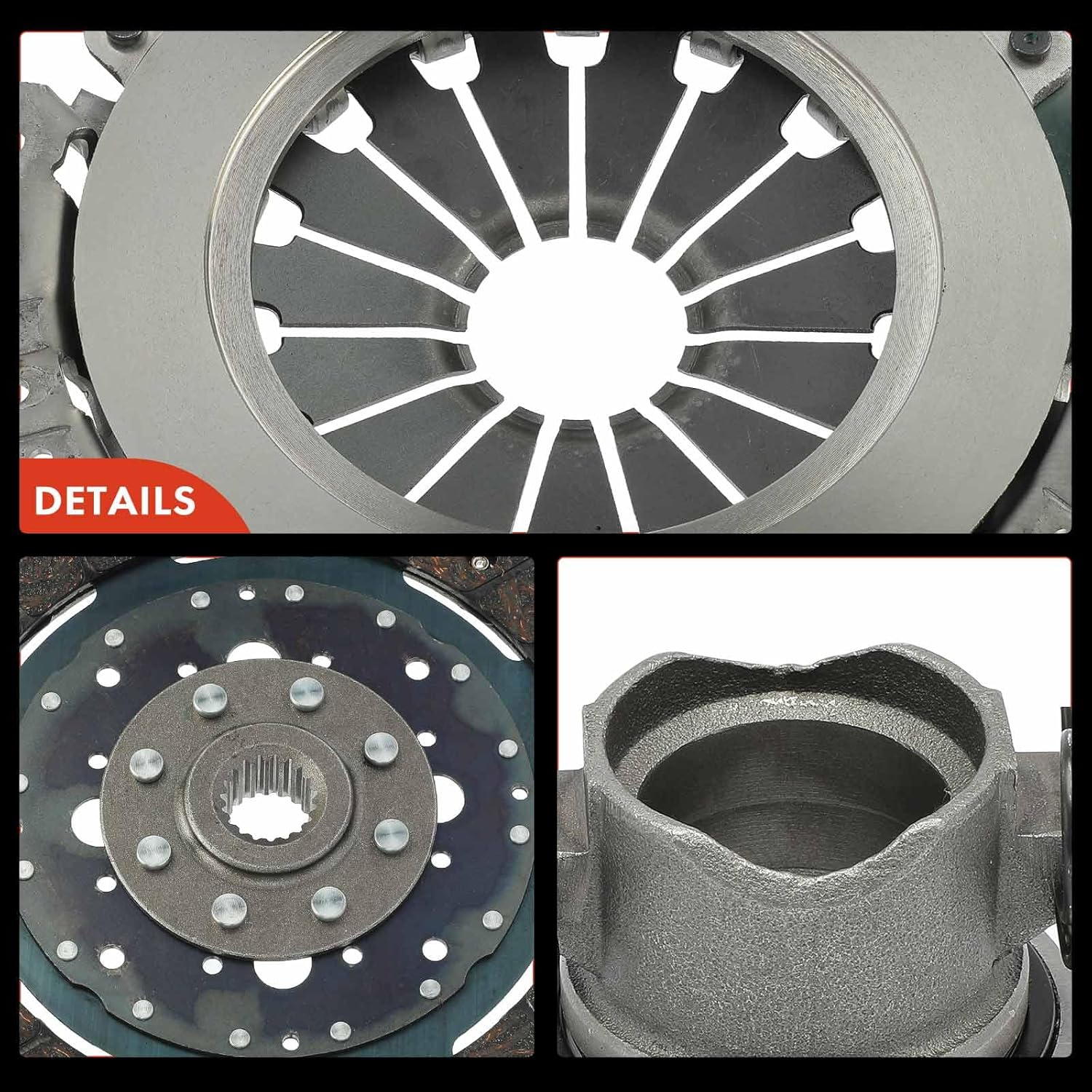 A-Premium Transmission Clutch Kit Set Compatible with Jeep Wrangler 2003-2004, TJ 2003/2006, 2.4L