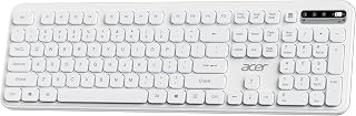 Acer SoftKey Pro Wireless Keyboard | 2.4GHz USB Connectivity | Full-Size 108-Key Layout with Numeric Keypad | Silent Round... Price In India