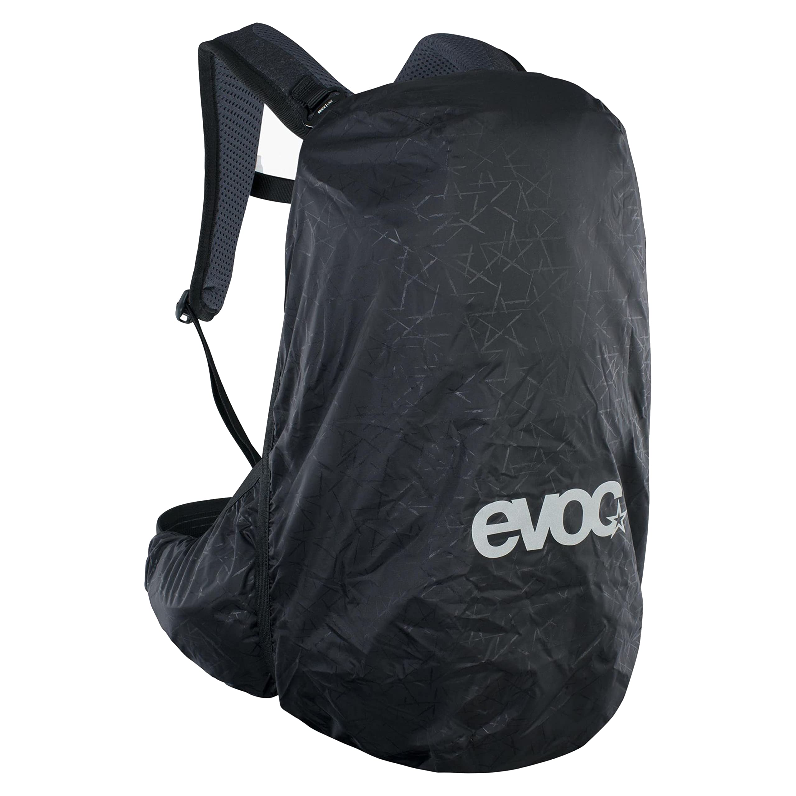 EVOC TRAIL PRO SF 12l plecak do jazdy w terenie i wyścigów, plecak (lekki plecak rowerowy, ochraniacz pleców LITESHIELD PLUS, komora na bukłak o pojemności 2l, rozmiar: XS), wielokolorowy