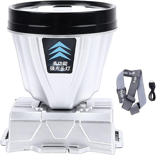 Miniatura 2 de Super brillante recargable de alta potencia faro 90000 lúmenes portátil impermeable con pantalla de potencia para actividades al aire libre