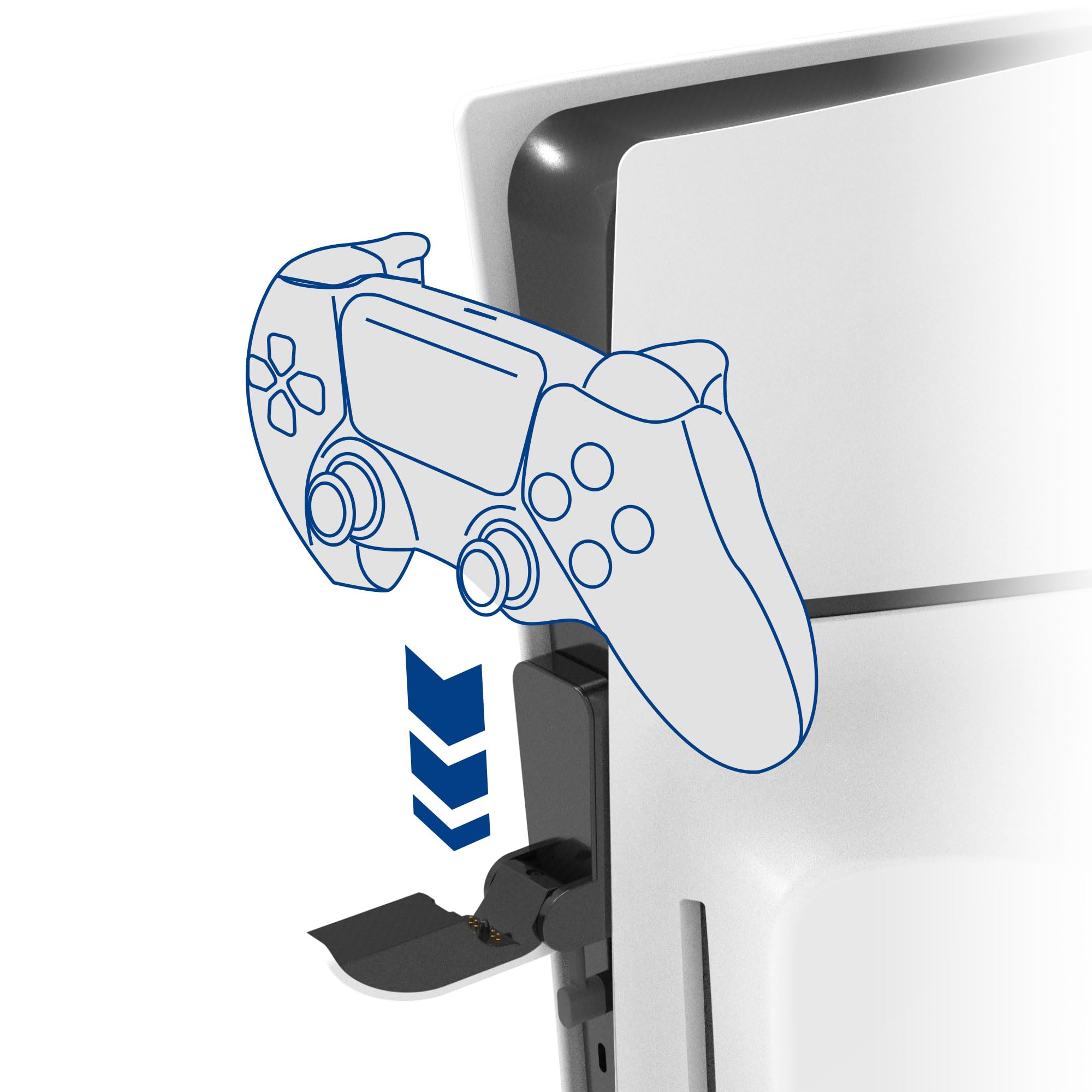 Freaks and Geeks - Mini charging stand for Playstation 5 dualSense Edge controller - PS5 - PS5 Slim