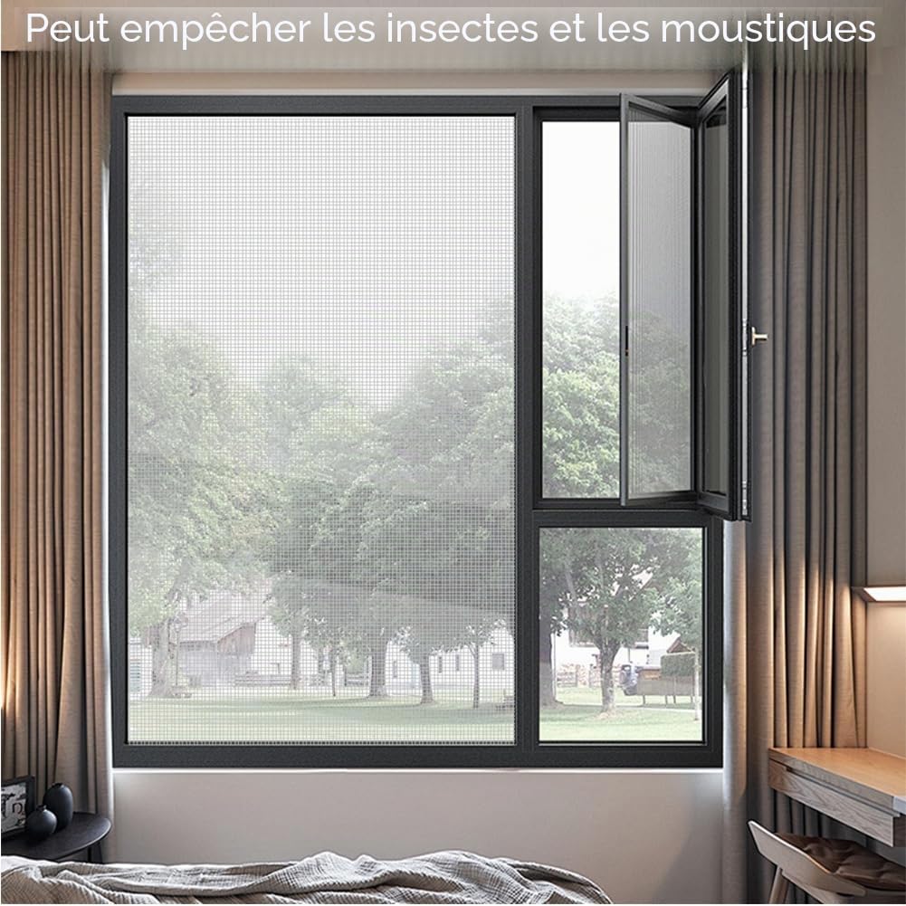Grillage Fine Maille 40 x 248 cm, Grillage Anti Rongeur Grille Métallique Fine Grille INOX, Filet Anti Insecte Filet Anti Moustique Grillage Métallique pour Jardin Aérations