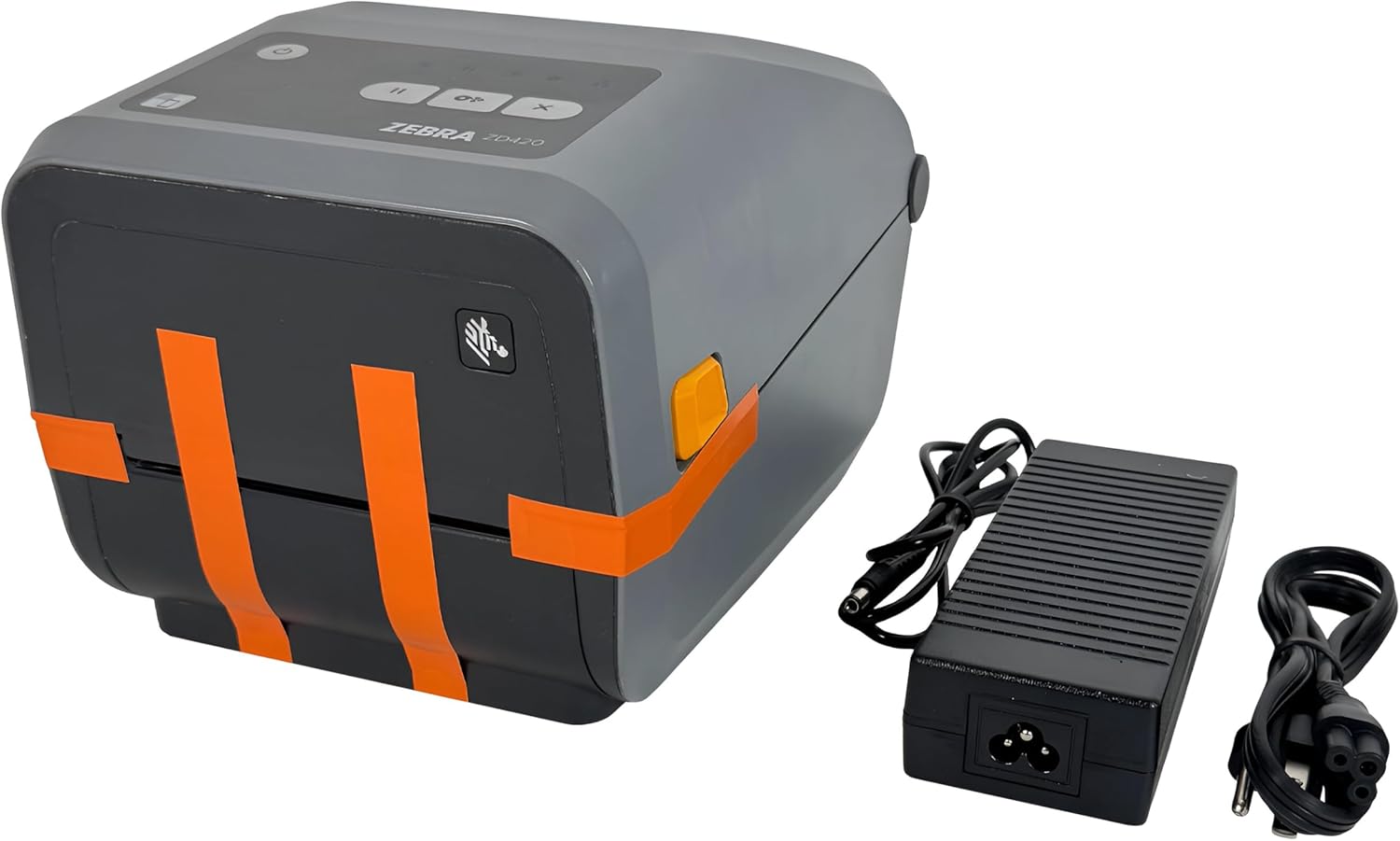 ZTech Zebra ZD420 Barcode Label Printer | Direct Thermal | 4-Inch, 203dpi, USB - WiFi - Bluetooth Interfaces, Power Cable Included (Renewed)