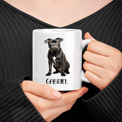 Miniatura 18 de Taza de cerámica personalizada para perros Chow Chow Chow, taza de café con nombre personalizado Chow Chow, regalos para los amantes de los perros