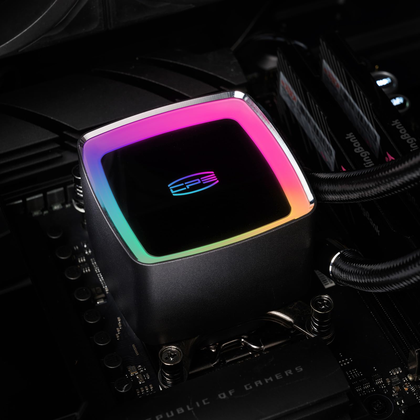 Amazon.co.jp: PCCOOLER 液体冷凍庫 DE360 MAX BK - AIO CPUクーラー 3