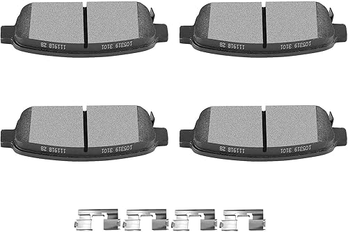 SCITOO D1468 Semi Metallic Brake Pads Kits Rear Fit For Buick CascadaEncoreVerano,For Chevrolet CruzeCruze LimitedOrlandoSonicTrax