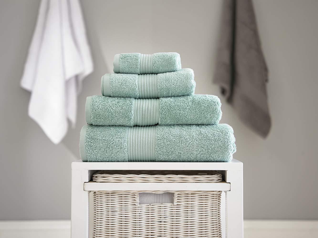 Deyongs Bliss Pima Cotton Bath Sheet Pair
