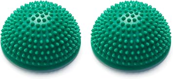 Black Mountain Products Balancing Exercise Stability Pods - Extra Firm for Strength Conditioning Training and Balance Coaching