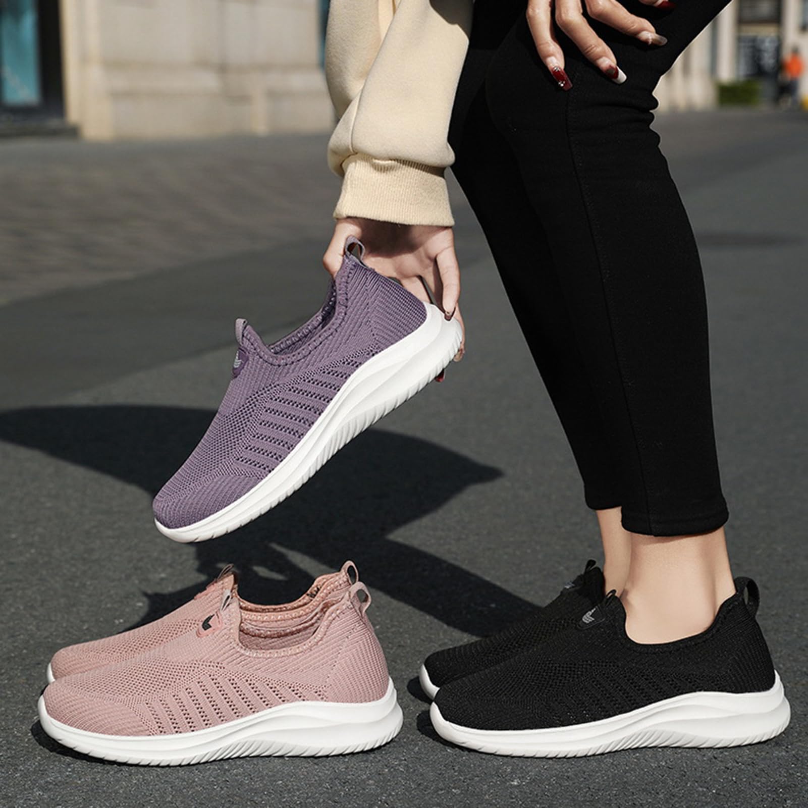 Damskie buty dla cukrzyków, ortopedyczne, rekreacyjne, siateczkowe, zdrowotne, haluks, buty do chodzenia, buty rekreacyjne, sandały, buty outdoorowe, modne, korekcyjne palce