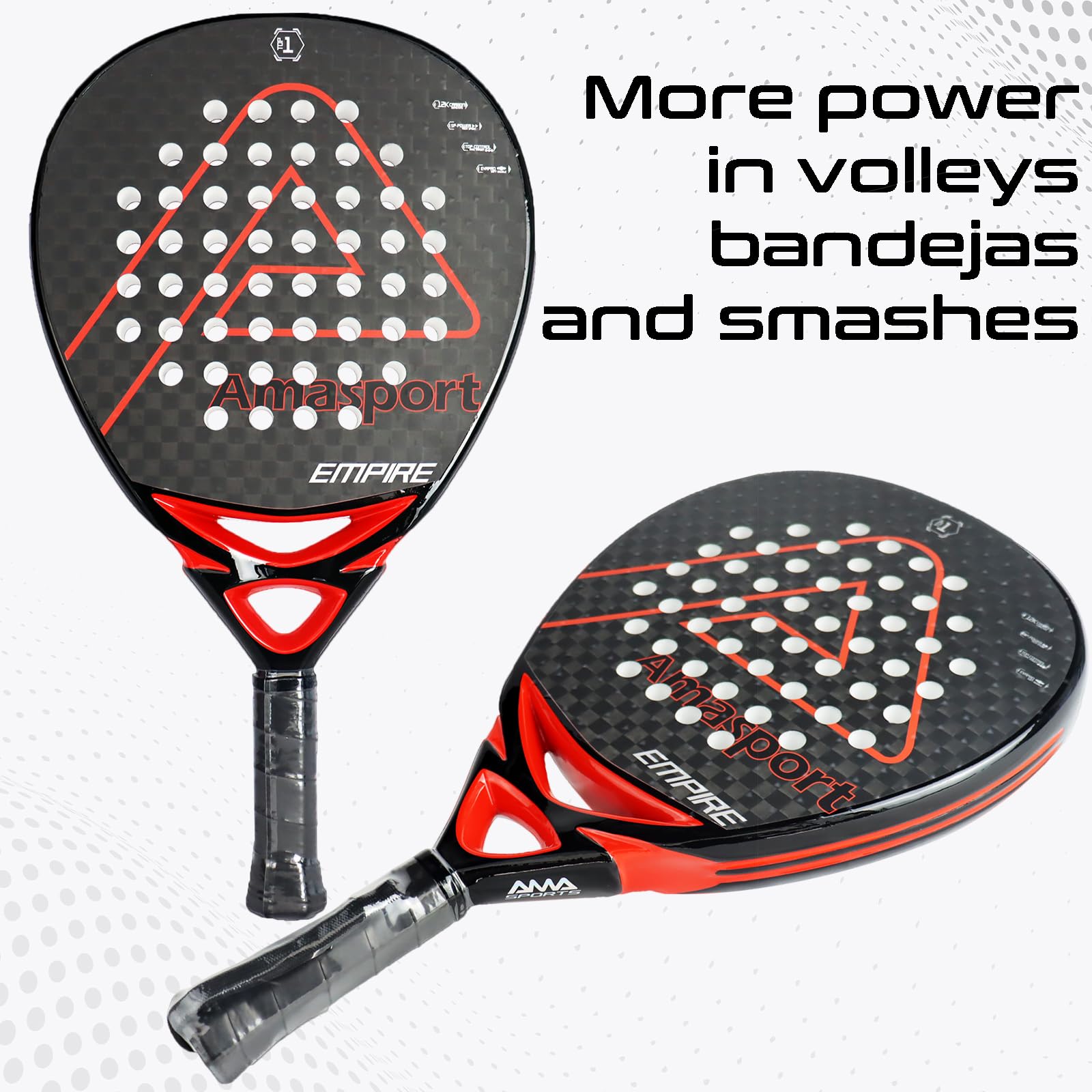 Amazon | AMA Sport Padel パドルテニスラケット カーボンファイバー Amazon | AMA Sport Padel パドルテニスラケット カーボンファイバー