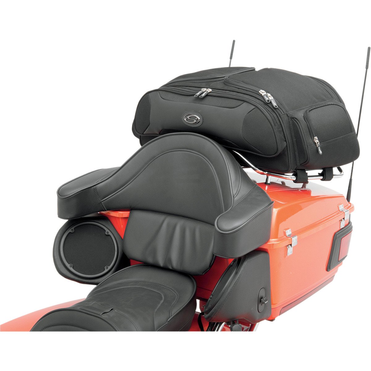 Saddlemen 3515-0140 Bolsa Deportiva para Maletero y Rack, Color Negro, 15.7 Pulgadas de Ancho x 14 de Alto x 9.5 de Profundidad