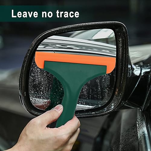 Miniatura 4 de 2 raspadores de goma para automóvil, herramientas de película adhesiva antiarañazos, raspador multifuncional para limpiaparabrisas de vidrio, 7.5 x