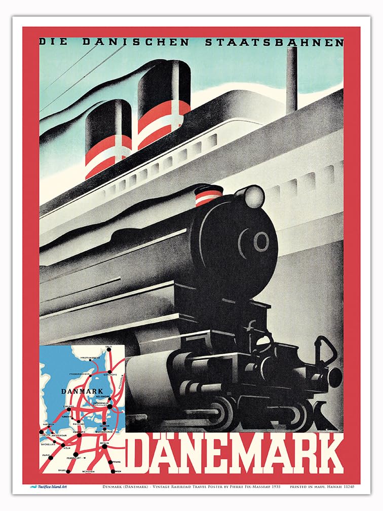 Amazon.com: Denmark (Dänemark) - The Danish State Railways