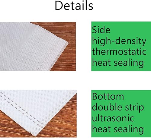 Miniatura 3 de gardtree Bolsas de guardería no tejidas de 7 x 84 pulgadas 100 unidades bolsas biodegradables para plántulas suministros de jardín para vegetales