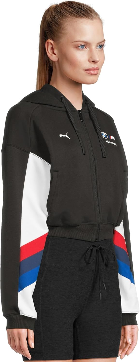 PUMA Women Bmw M Motorsport Sweat Jacket - Image 2