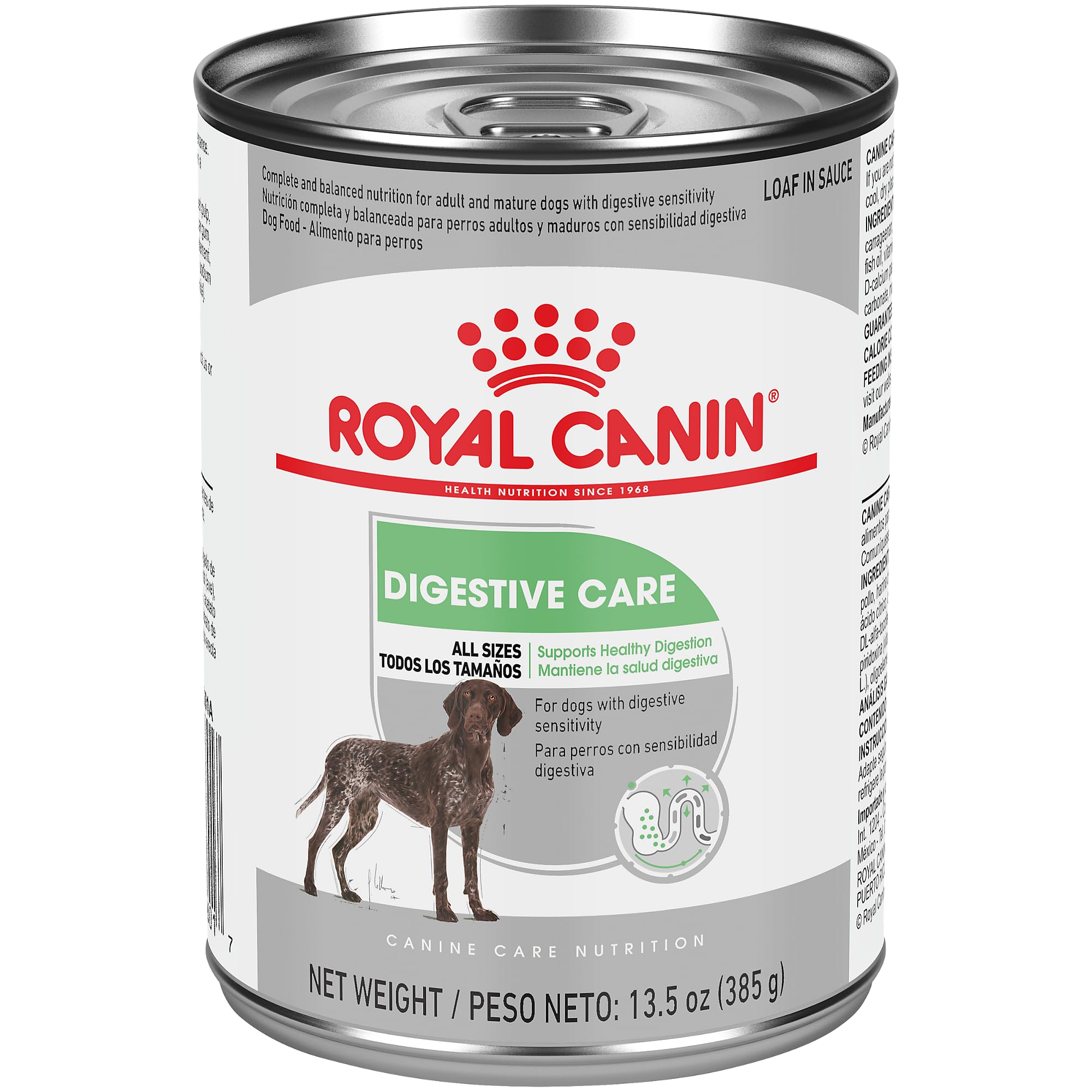 Canine Care Nutrition Digestive Care Adult Loaf in Sauce Dog Food, 13.5 oz (Pack of 12)