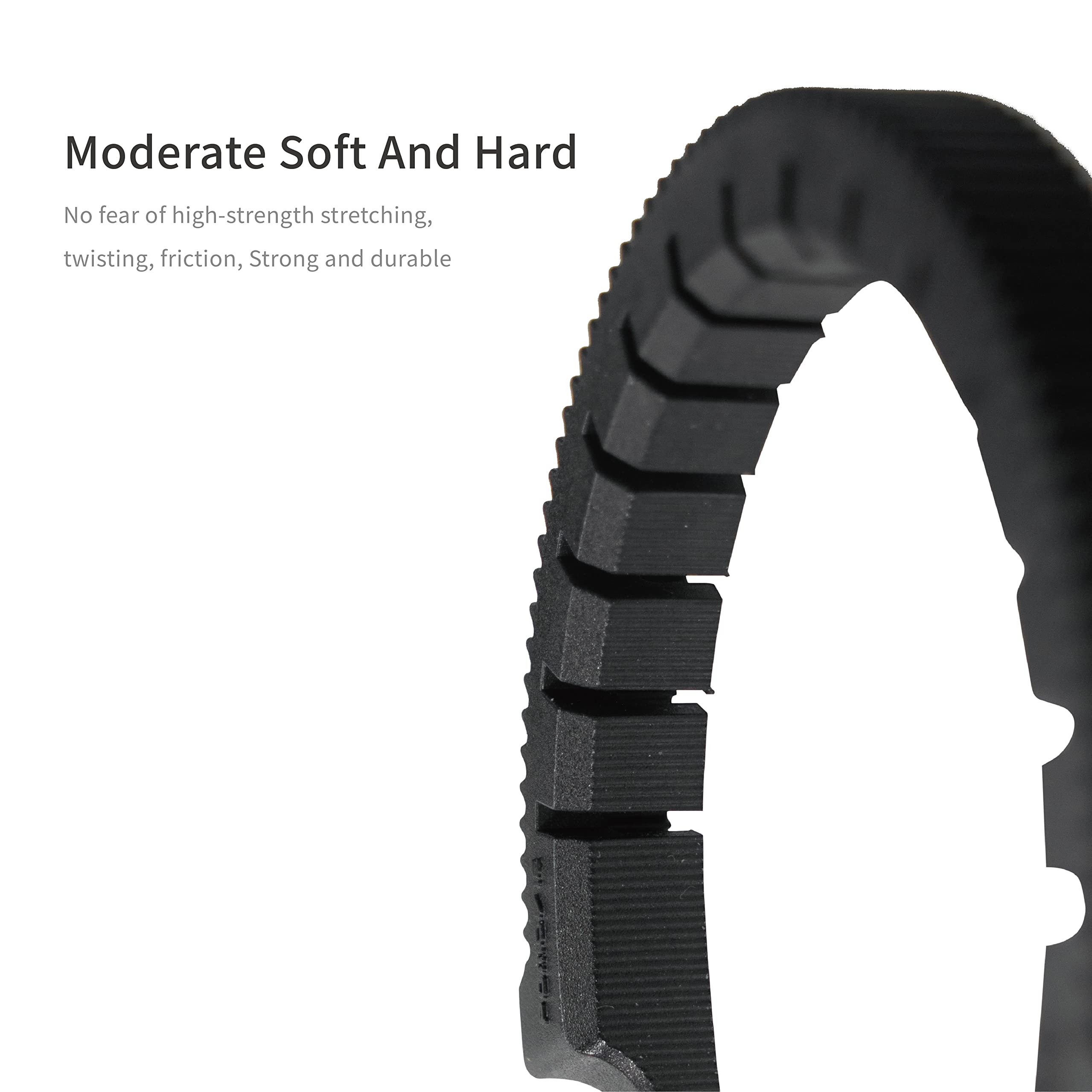 PDMOVIE Lens Gear Ring 0.8Mod - Anello per cintura flessibile per follow focus, da 42 mm a 82 mm (3 confezioni)