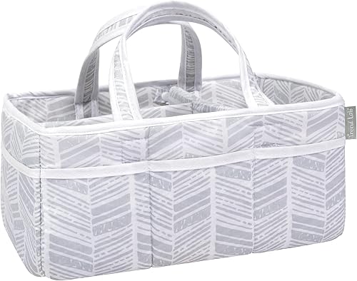 Miniatura 2 de Trend Lab Organizador de pañales de almacenamiento en espiga para guardería y cambiador, 12 x 6 x 8 pulgadas