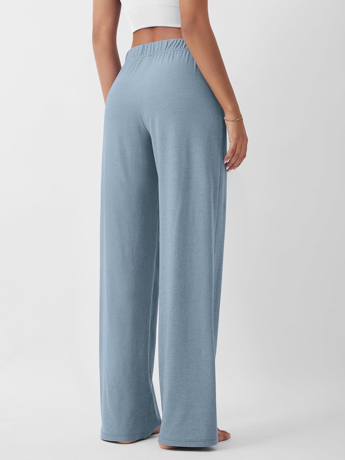 ODODOS Women's Straight Leg Pants Ultra Soft odSTRATUM Tech Relaxed Casual Pajama Lounge Pants with Pockets-29/31 Inseam - Image 4