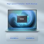 TOPESEL SATA III SSD 2.5", 256GB ssd up to 540MB/s Internal Solid State Drives, for Laptop, Tablet, Desktop, PC
