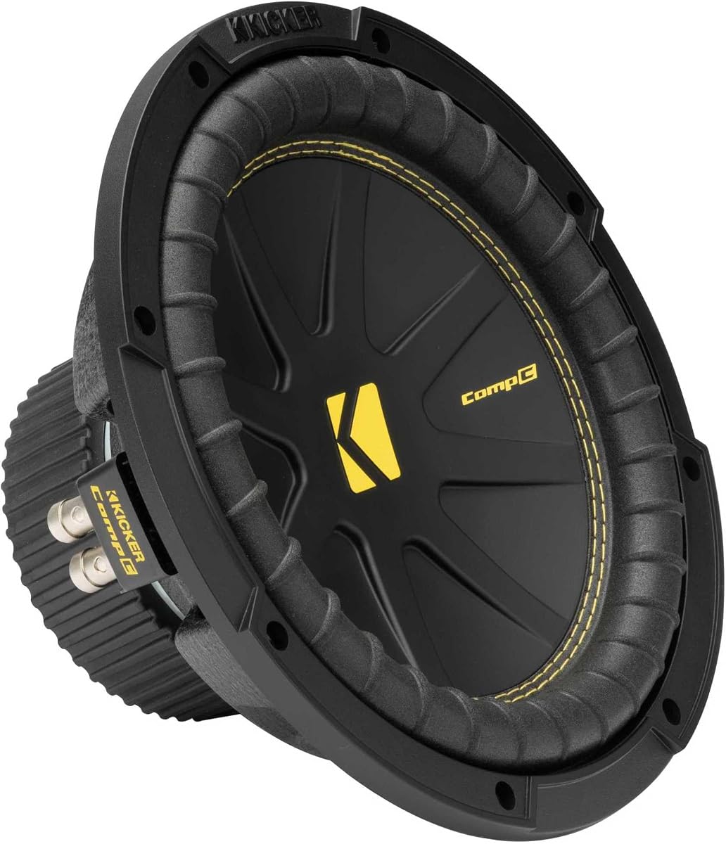 KICKER 50CWCD104 Subwoofer CompC de 10", doble 4 ohmios